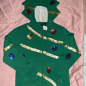 MAD Engine Green Kids Costume with Gold and Blue Accents